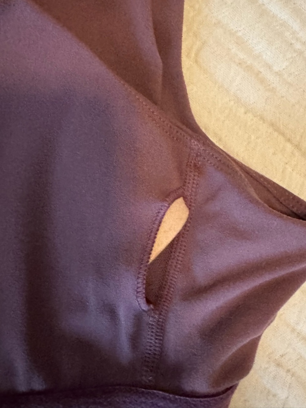 CRZ YOGA Sleeveless High-Neck Tank Top - Mauve - Picture 7 of 8